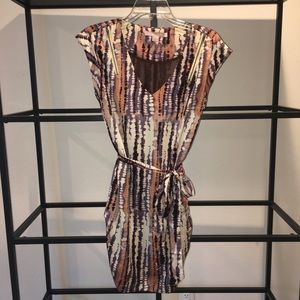 Cap Sleeve Mini Dress